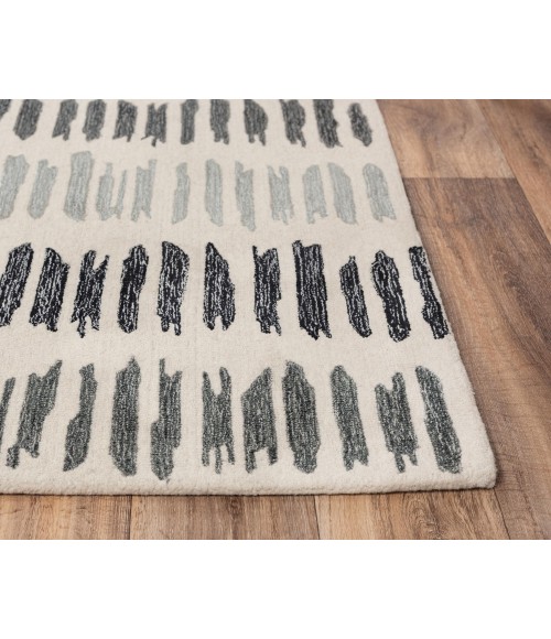 Rizzy Tetra Area Rug TET110 8'9" x 11'9" Gray