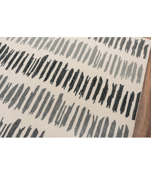 Rizzy Tetra Area Rug TET110 8'9" x 11'9" Gray