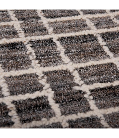 Rizzy Home Timber Dk.Brown TIM696 5 ft. X 7 ft. 9 in. Rectangle Rug