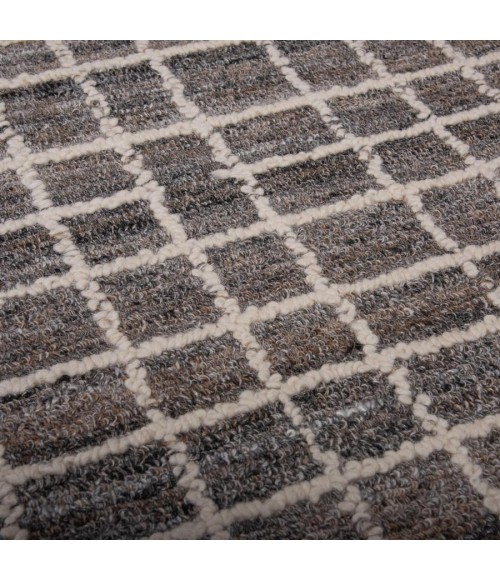 Rizzy Home Timber Dk.Brown TIM696 5 ft. X 7 ft. 9 in. Rectangle Rug