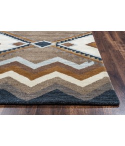 Rizzy Home Tumble Weed Loft TL9147 Brown Area Rug 2 ft. 6 in. X 8 ft. Runner