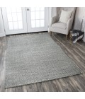 Rizzy Twist Area Rug TW2966 5' x 8' Black