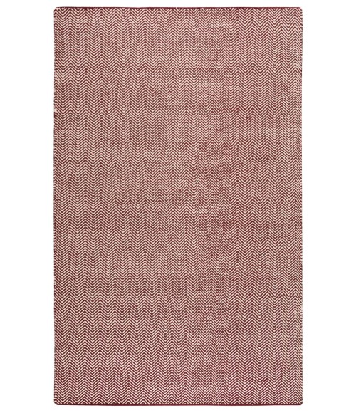 Rizzy Twist Area Rug TW2967 5' x 8' Burgundy 