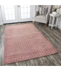 Rizzy Twist Area Rug TW2967 5' x 8' Burgundy 