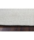 Rizzy Twist Area Rug TW3065 9' x 12' off white 