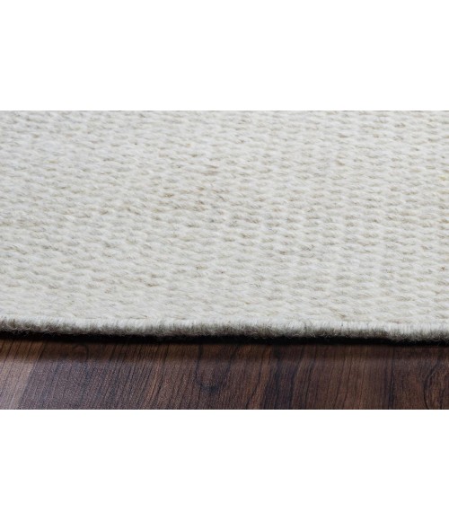 Rizzy Twist Area Rug TW3065 9' x 12' off white 