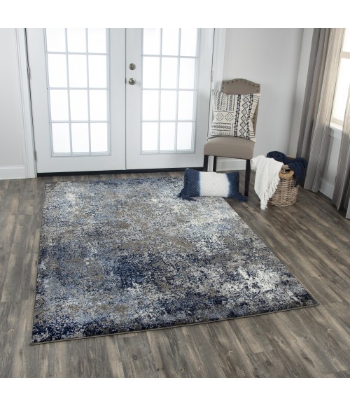 Rizzy Valencia Area Rug VCA104 5'3" x 7'6" Silver