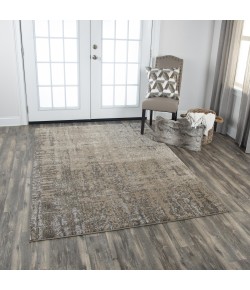 Rizzy Home Valencia VCA107 Beige / Silver Area Rug 8 ft. 10 in. X 11 ft. 10 in. Rectangle