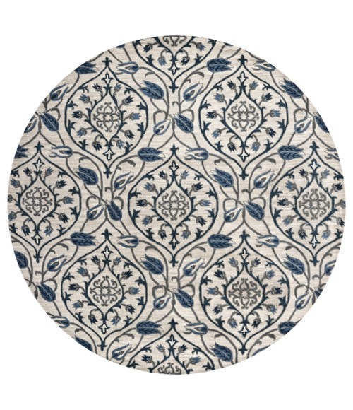 Valintino Area Rug Rizzy Valintino Area Rug VN9522 5' x 8' ivory