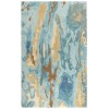 Rizzy Home Vogue VOG102 Aqua Area Rug 9 ft. X 12 ft. Rectangle