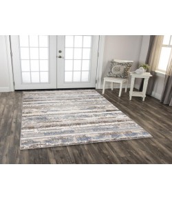 Rizzy Home Ventura VRA746 Blue Area Rug 3 ft. X 5 ft. Rectangle