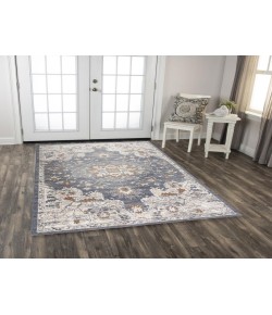 Rizzy Home Ventura VRA750 Blue Area Rug 8 ft. X 10 ft. Rectangle