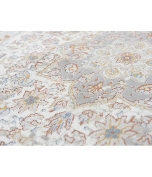 Rizzy Home Westchester Gray/Multi WES855 3 ft. 11 in. X 5 ft. 6 in. Rectangle Rug