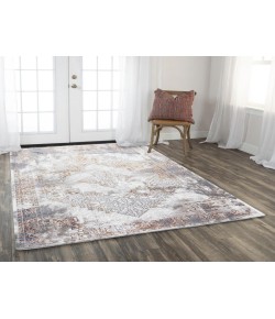 Rizzy Home Westchester WES858 Ivory/Multi Area Rug 3 ft. 11 in. X 5 ft. 6 in. Rectangle