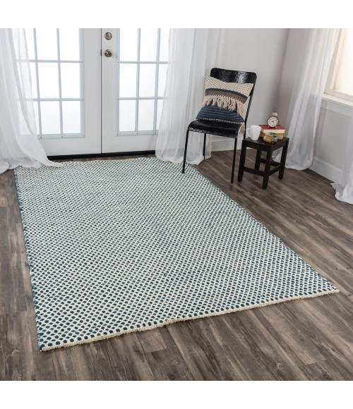 Rizzy Windsor Area Rug WIN102 7'6" x 9'6" Blue