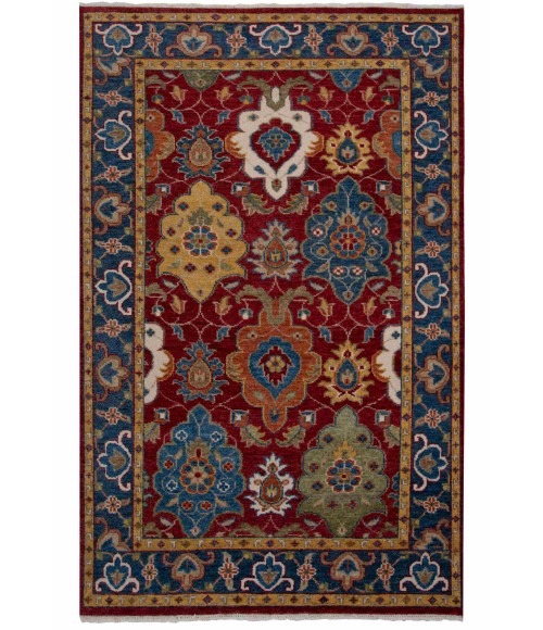 Rizzy Home Envision Red/Blue Rug ENV801 10 ft. X 14 ft. Rect. - Rugs Town Rizzy Home Envision Red/Blue ENV801 10 ft. X 14 ft. Rect. Rug