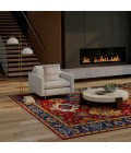 Rizzy Home Envision Red/Blue Rug ENV801 10 ft. X 14 ft. Rect. - Rugs Town Rizzy Home Envision Red/Blue ENV801 10 ft. X 14 ft. Rect. Rug