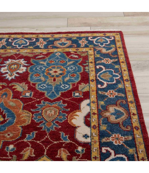Rizzy Home Envision Red/Blue Rug ENV801 10 ft. X 14 ft. Rect. - Rugs Town Rizzy Home Envision Red/Blue ENV801 10 ft. X 14 ft. Rect. Rug
