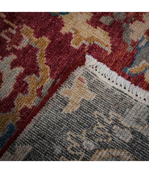 Rizzy Home Hallmark Red Rug HAL240 6 ft. X 9 ft. Rect. - Rugs Town Rizzy Home Hallmark Red HAL240 6 ft. X 9 ft. Rect. Rug