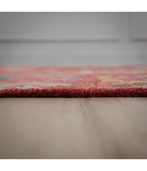 Rizzy Home Hallmark Red Rug HAL240 6 ft. X 9 ft. Rect. - Rugs Town Rizzy Home Hallmark Red HAL240 6 ft. X 9 ft. Rect. Rug