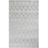 Rizzy Home Posh White/Gray PSH001 10 ft. X 14 ft. Rect. Rug