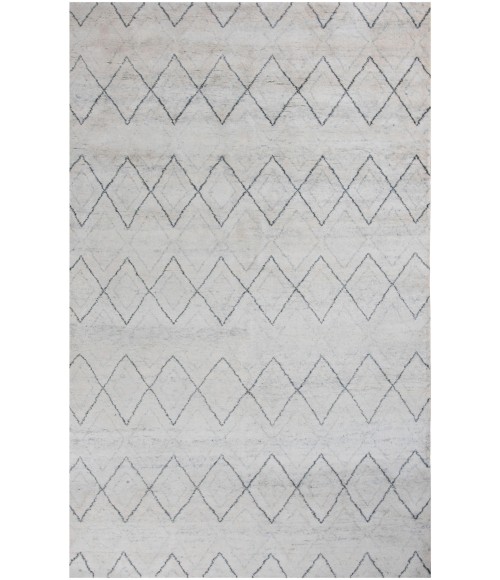 Rizzy Home Posh White/Gray PSH001 10 ft. X 14 ft. Rect. Rug