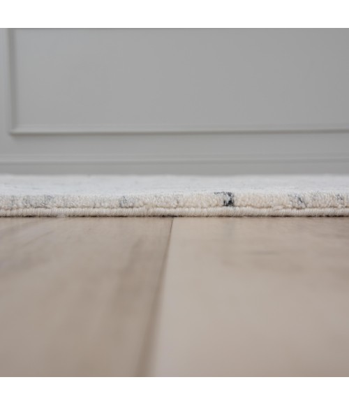 Rizzy Home Posh White/Gray PSH001 10 ft. X 14 ft. Rect. Rug