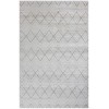 Rizzy Home Posh White/Brown PSH002 10 ft. X 14 ft. Rect. Rug