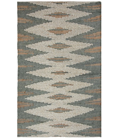 Rizzy Home Tundra Green/Ivory TUN205 9 ft. X 12 ft. Rect. Rug