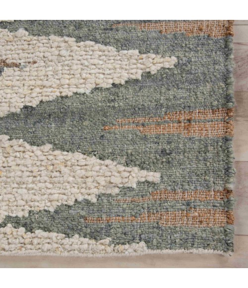 Rizzy Home Tundra Green/Ivory TUN205 9 ft. X 12 ft. Rect. Rug
