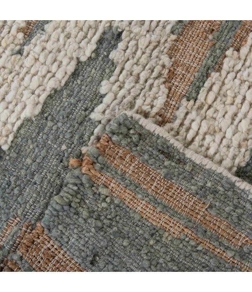 Rizzy Home Tundra Green/Ivory TUN205 9 ft. X 12 ft. Rect. Rug