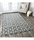 Rizzy Opus Area Rug OP8231 10' Round grey