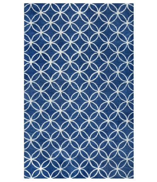 Opus Area Rug Rizzy Opus Area Rug OP8120 2'6" x 8' Blue