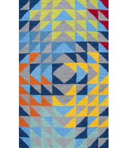 Rizzy Home Play Day PD588A Gray / Multi Area Rug 3 ft. X 5 ft. Rectangle Rizzy Home Play Day PD588A Gray / Multi Area Rug 3 ft. X 5 ft. Rectangle