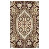 Rizzy Home Southwest SU8105 Beige / Red Area Rug 3 ft. X 5 ft. Rectangle