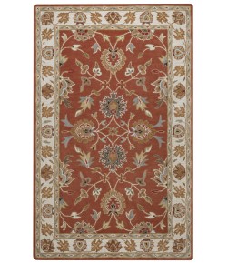 Rizzy Home Valintino VN9713 Burnt Orange Area Rug 5 ft. X 8 ft. Rectangle