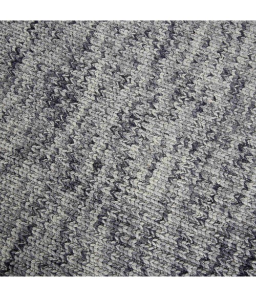 Rizzy Home Zag Gray Rug ZAG105 5 ft. X 7 ft. 6 in. Rect. - Rugs Town Rizzy Home Zag Gray ZAG105 5 ft. X 7 ft. 6 in. Rect. Rug