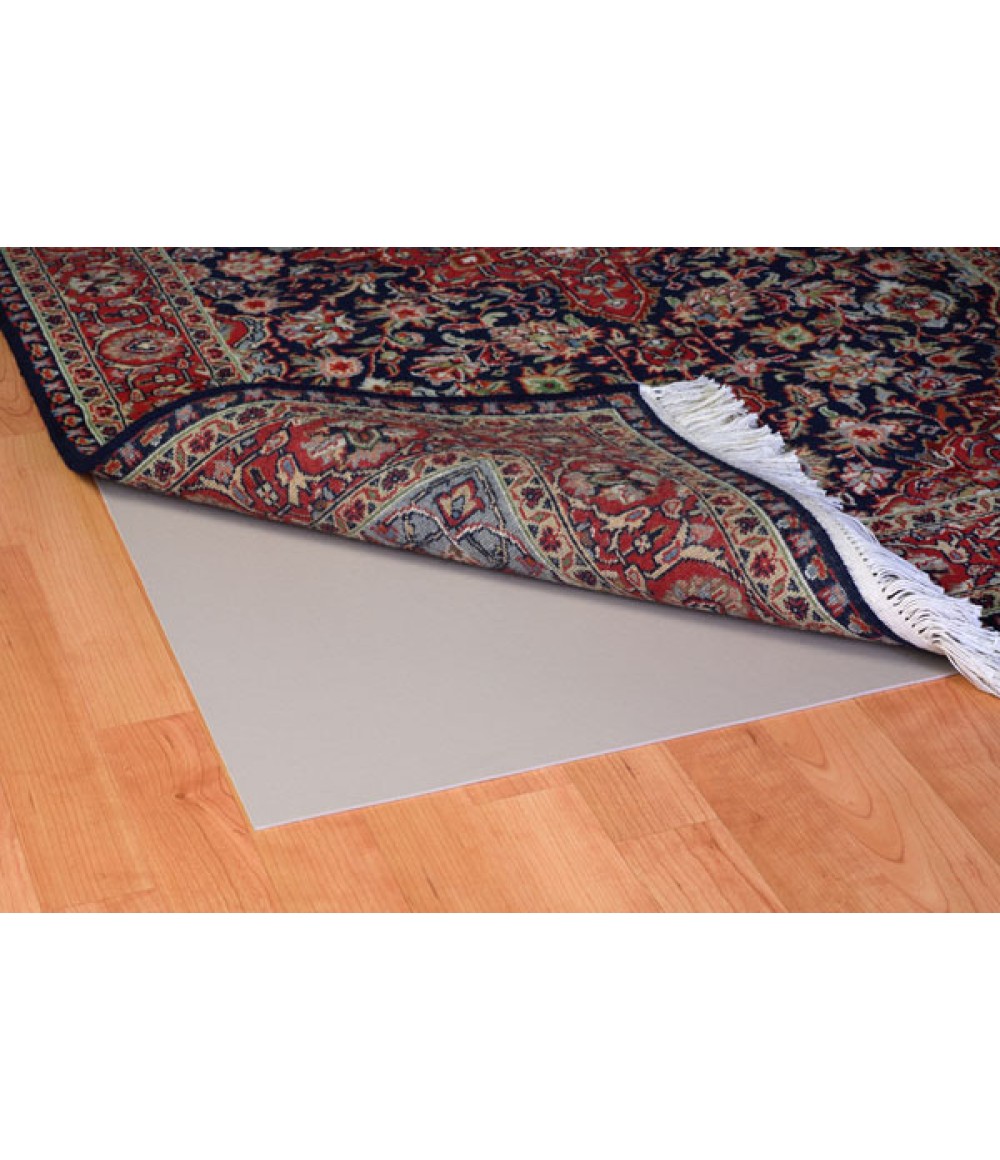 Solid Pvc Non Slip Rug Pad Under 6 ft. X 9 ft. Rectangle Rugs Town