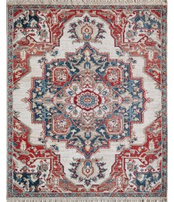Rugs America Stratford AM40A Mandarin Orange Abstract Vintage Orange Area Rug, 8 ft. 0 in. X 10 ft. 0 in.