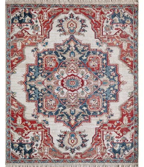 Rugs America Stratford RA30745 Orange Area Rug 8 ft. x 10 ft. Rectangle