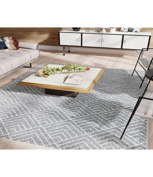 Mason Brooks Azure RA41098 Gray Mason Brooks Azure RA41098 Gray Area Rug 5 ft. x 7 ft. 6 in. Rectangle