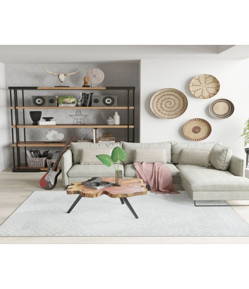 Mason Brooks Azure RA41107 Ivory Mason Brooks Azure RA41107 Ivory Area Rug 8 ft. x 10 ft. Rectangle