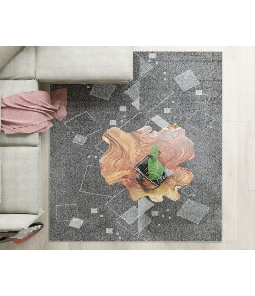 Mason Brooks Azure RA41110 Gray Mason Brooks Azure RA41110 Gray Area Rug 5 ft. x 7 ft. 6 in. Rectangle