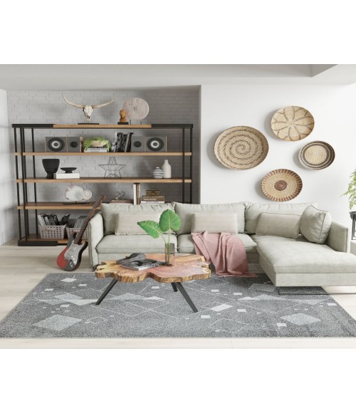 Mason Brooks Azure RA41110 Gray Mason Brooks Azure RA41110 Gray Area Rug 5 ft. x 7 ft. 6 in. Rectangle