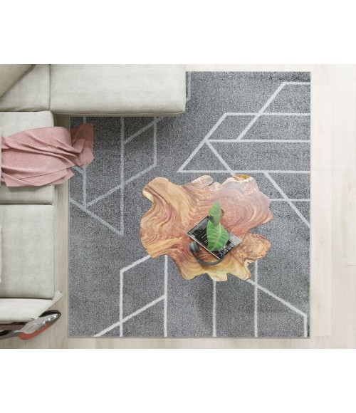 Mason Brooks Azure RA41118 Gray Mason Brooks Azure RA41118 Gray Area Rug 5 ft. x 7 ft. 6 in. Rectangle