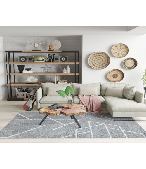 Mason Brooks Azure RA41118 Gray Mason Brooks Azure RA41118 Gray Area Rug 5 ft. x 7 ft. 6 in. Rectangle