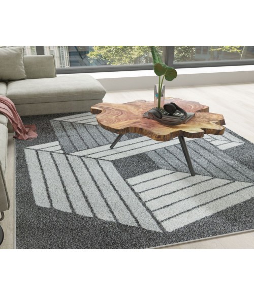 Mason Brooks Azure RA41138 Gray Mason Brooks Azure RA41138 Gray Area Rug 5 ft. x 7 ft. 6 in. Rectangle