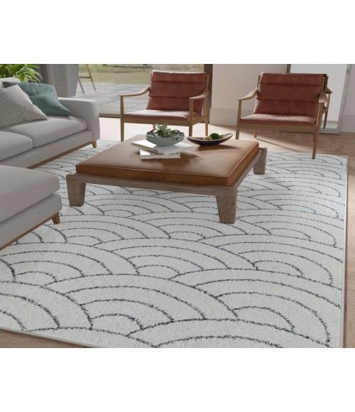 Mason Brooks Azure RA41147 Ivory Mason Brooks Azure RA41147 Ivory Area Rug 8 ft. x 10 ft. Rectangle