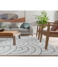 Mason Brooks Azure RA41147 Ivory Mason Brooks Azure RA41147 Ivory Area Rug 8 ft. x 10 ft. Rectangle
