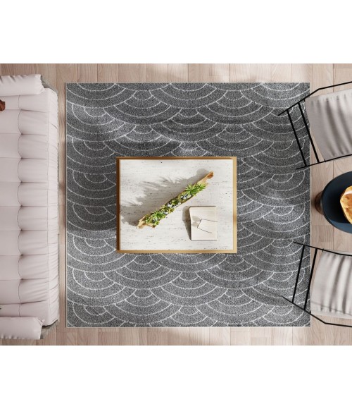 Mason Brooks Azure RA41151 Gray Mason Brooks Azure RA41151 Gray Area Rug 8 ft. x 10 ft. Rectangle